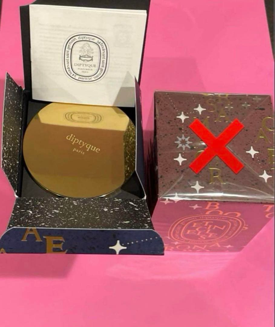 ディプティック　キャンドル　ネージュ　限定　クリスマス　ホリデー