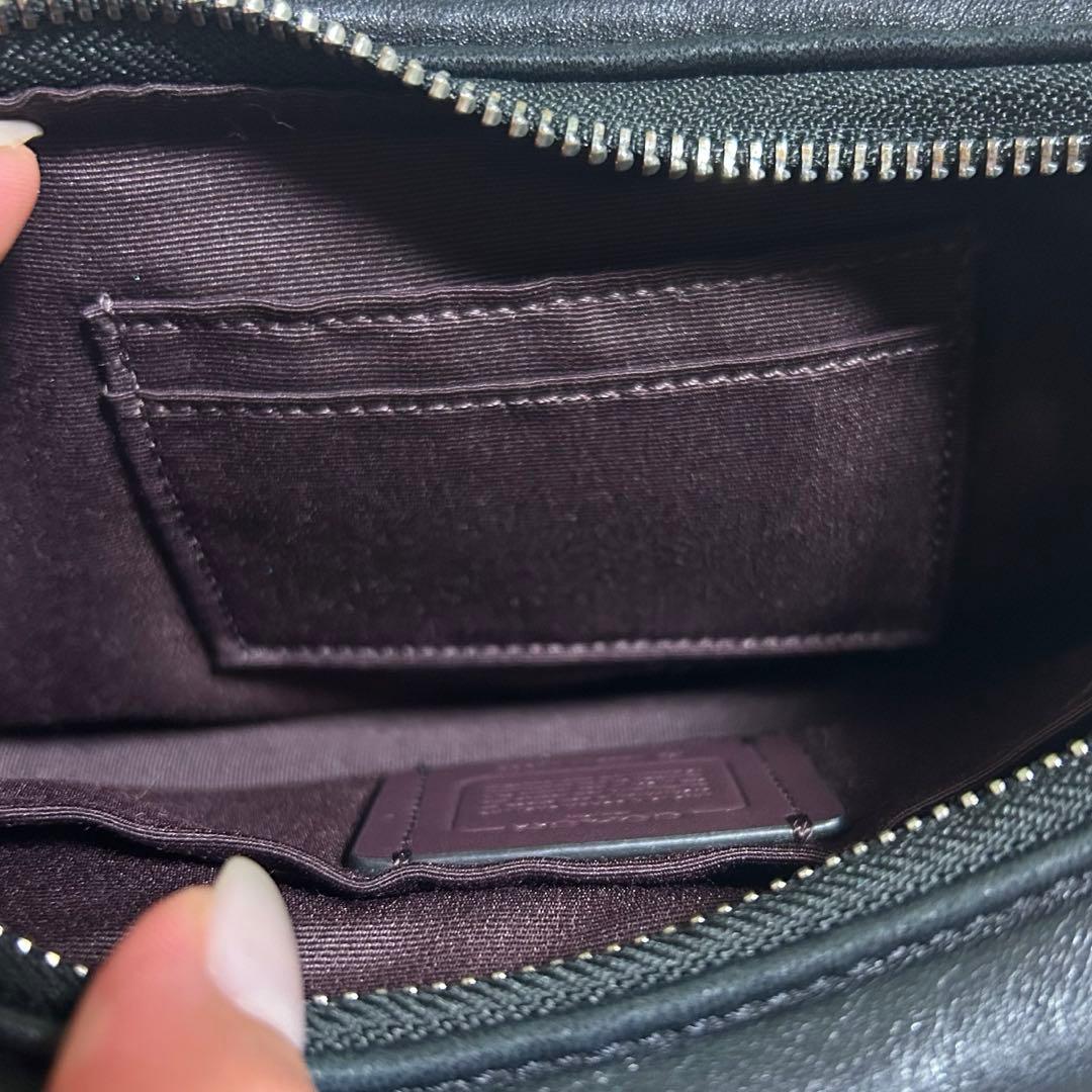 COACH テリショルダーバッグ キルティング