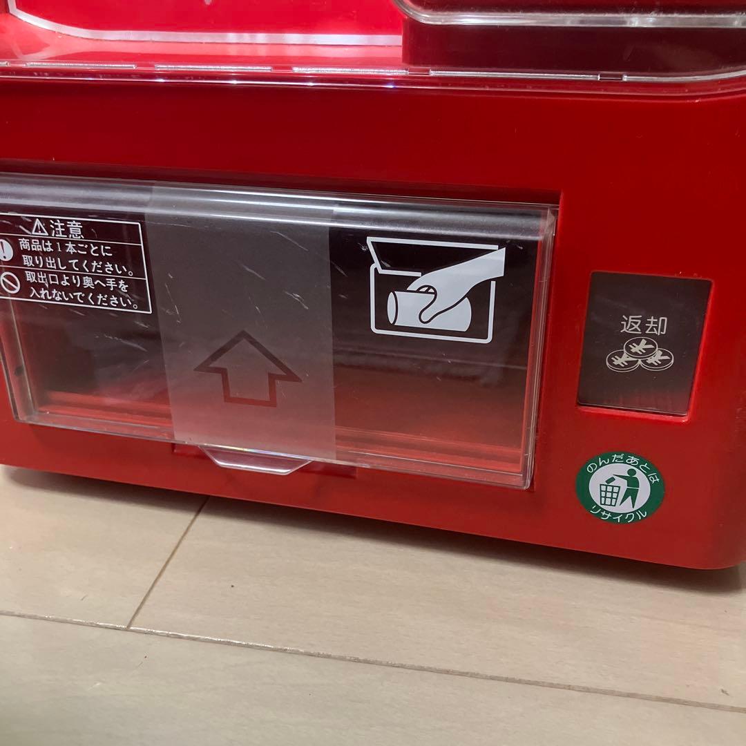 【希少】自動販売機型冷蔵庫 赤