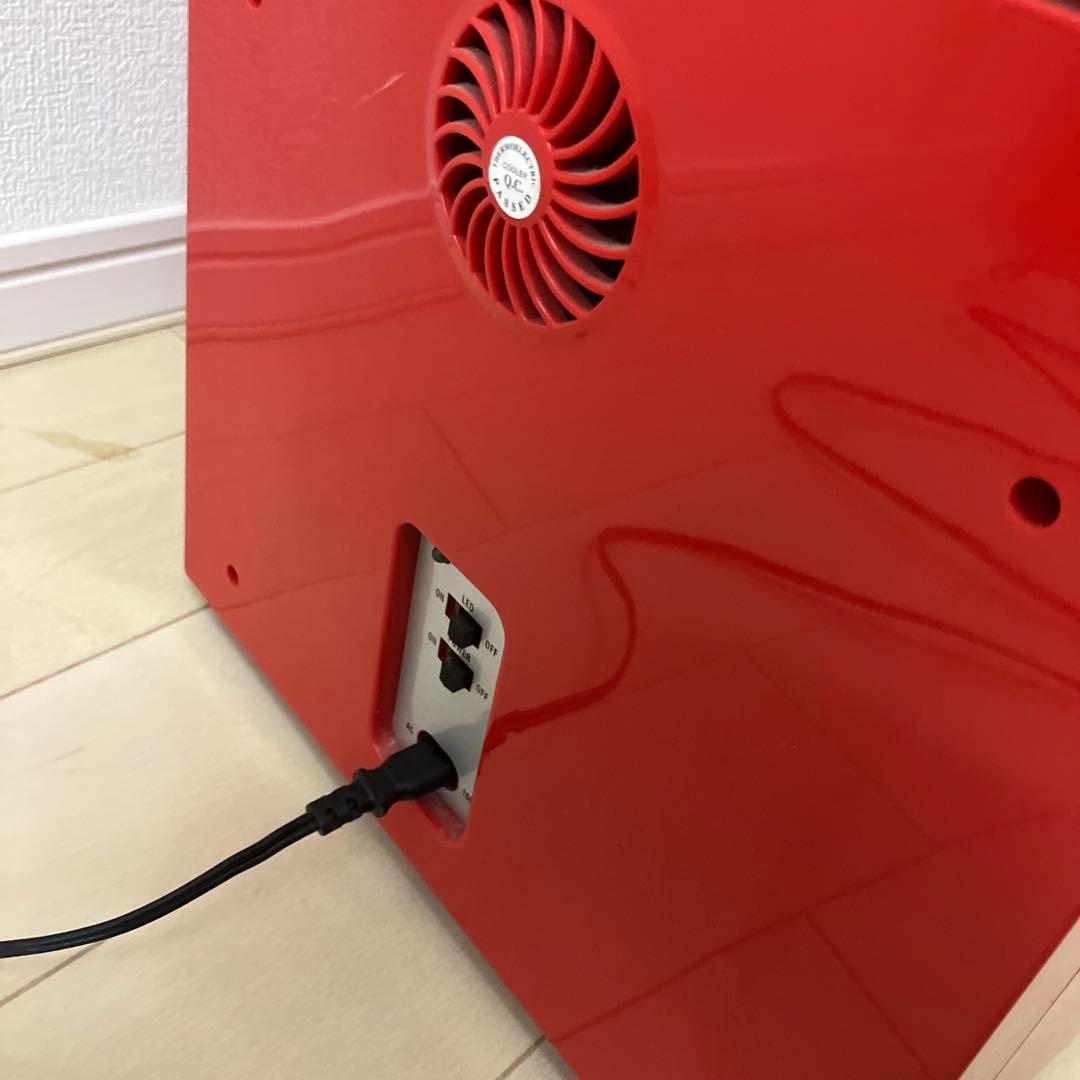 【希少】自動販売機型冷蔵庫 赤