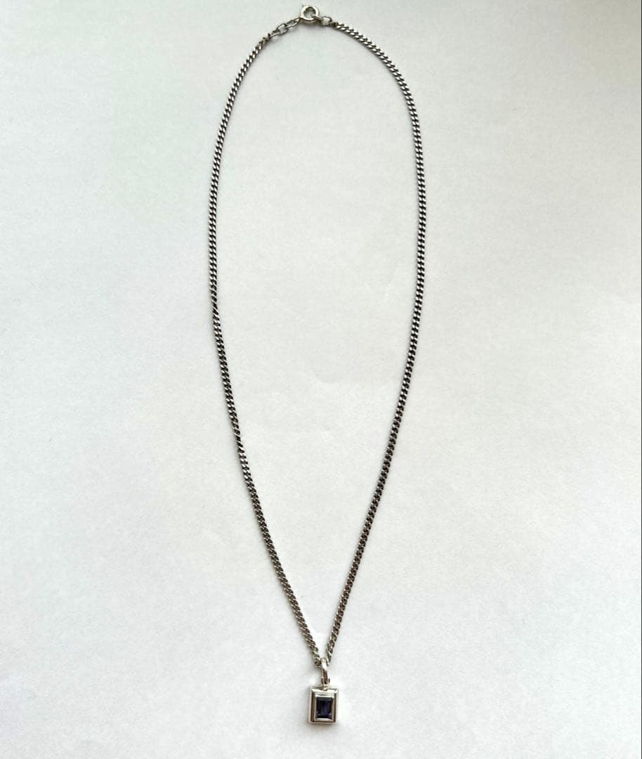 ✨ageteアメジストシルバーネックレス✨