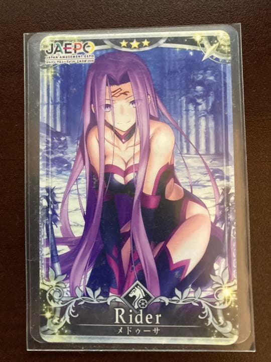 FGOアーケード　ライダー　メドゥーサ　JAEPOフレーム最終再臨ノーマル