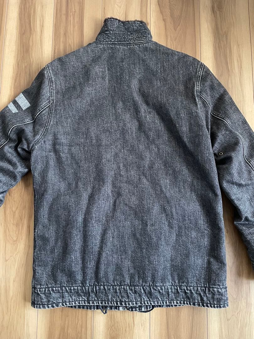 MOMOTARO JEANS グレーデニム N-1デッキジャケット 40