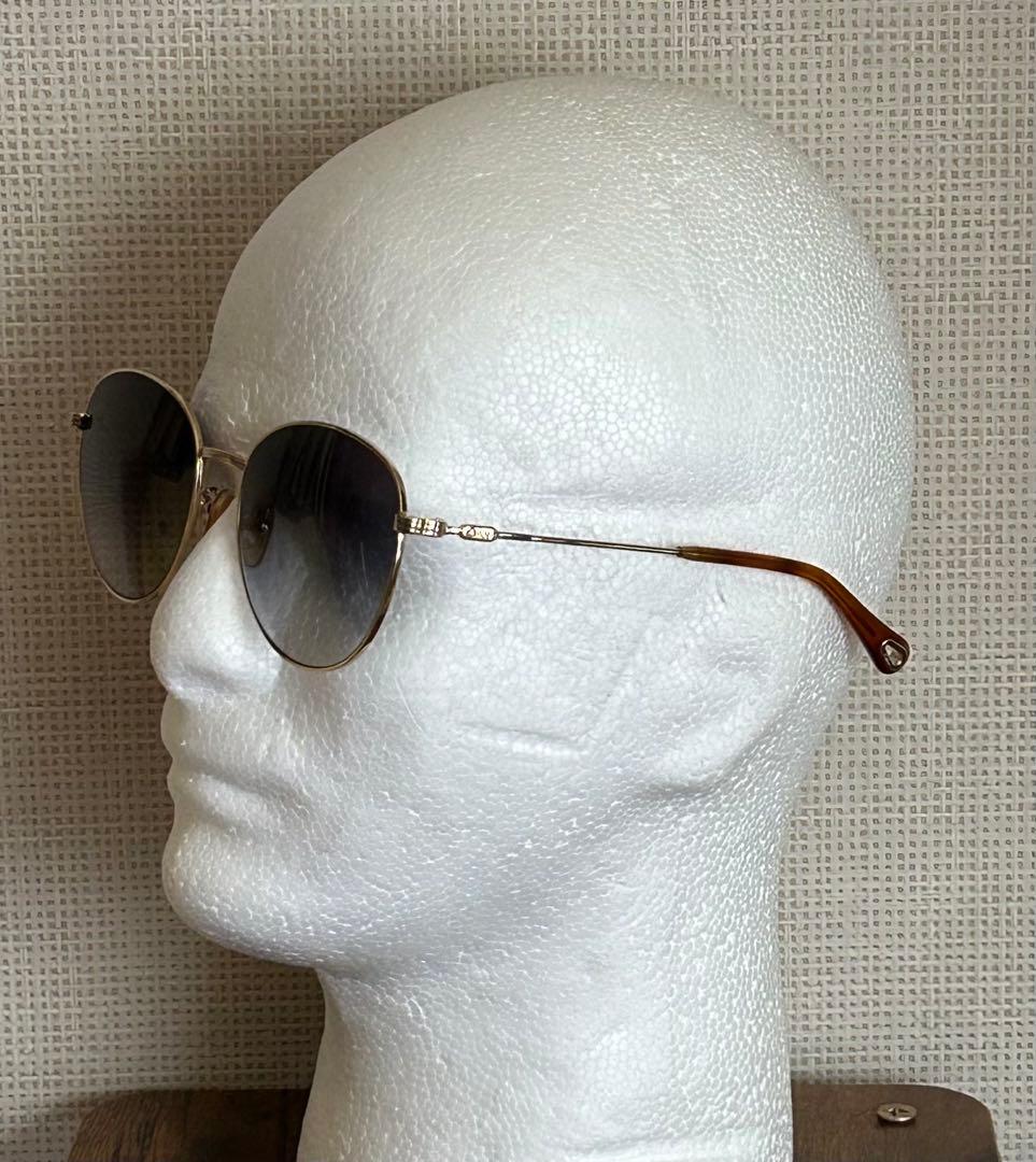 Chloe クロエ サングラス メンズ&レディース (ブラック系×ゴールド系)