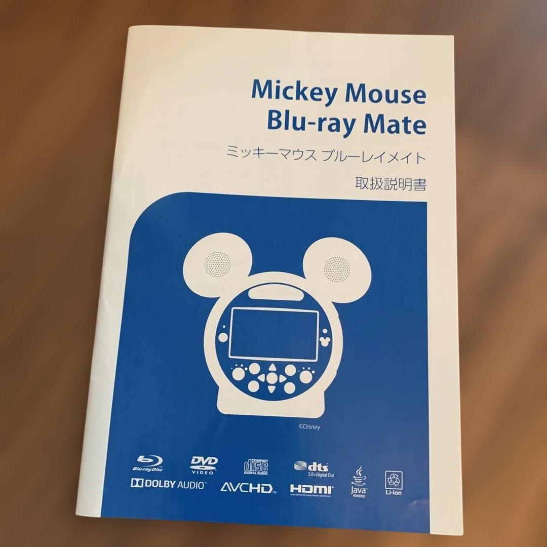 DWE ミッキー ブルーレイメイト★持ち運びバッグ、カーポケット付属
