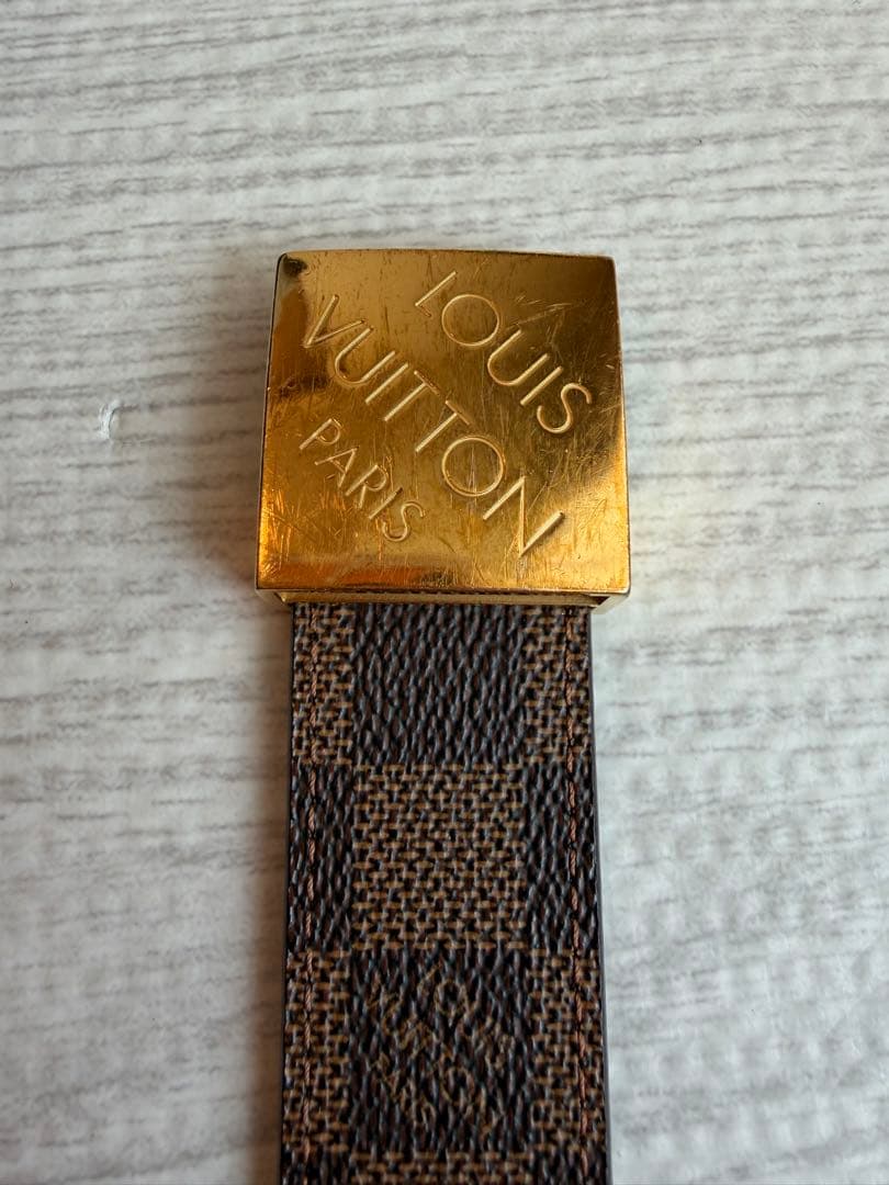 Louis Vuitton ダミエレザーベルト
