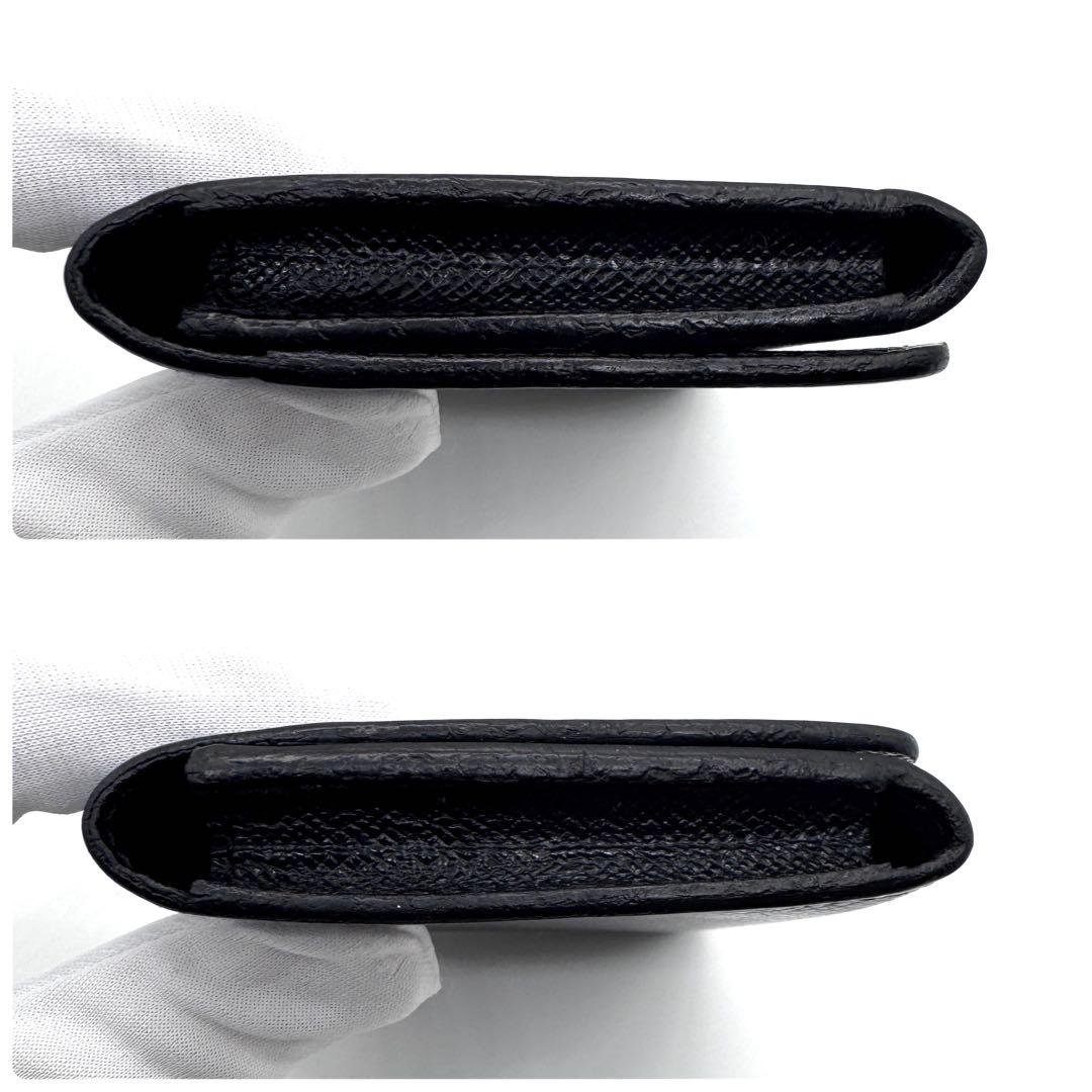 美品✨ルイヴィトン　名刺入れ　タイガ　アンヴェロップ　カルトドゥ　ヴィジット　黒