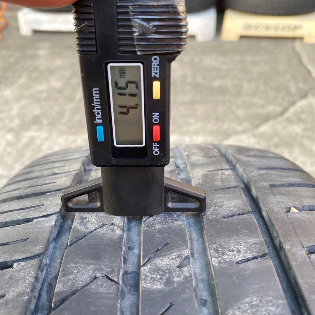 ◇中古205/45R17+ブラックホイールセット、　アクア、ヤリス、スイフト