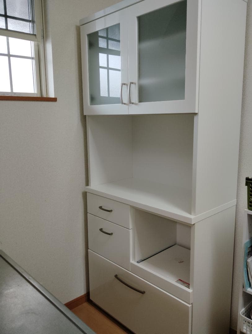 ニトリ　キッチンボード　食器棚　コパン80KB