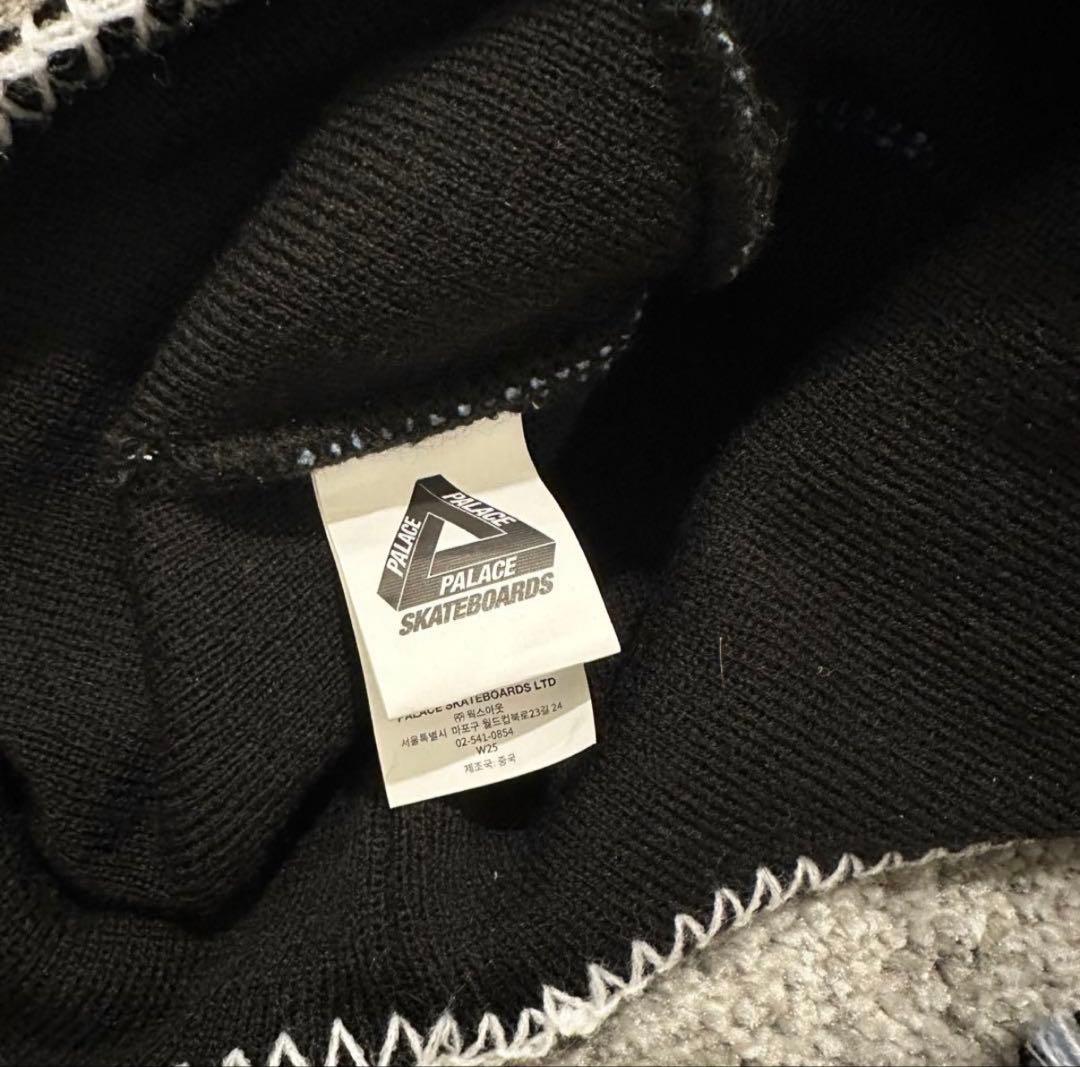 に*ん様 Palace ストライプ ニット帽・ビーニー