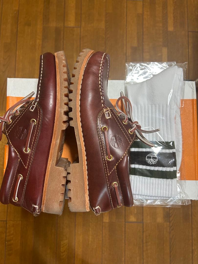 Timberland 3eye classic スリーアイ非売品靴下　　　箱付