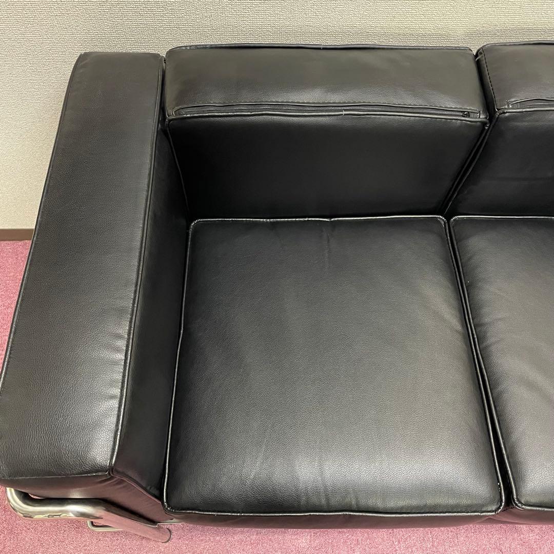 【引取対応限定】ル コルビジェ Le Corbusier LC2 2人掛けソファ