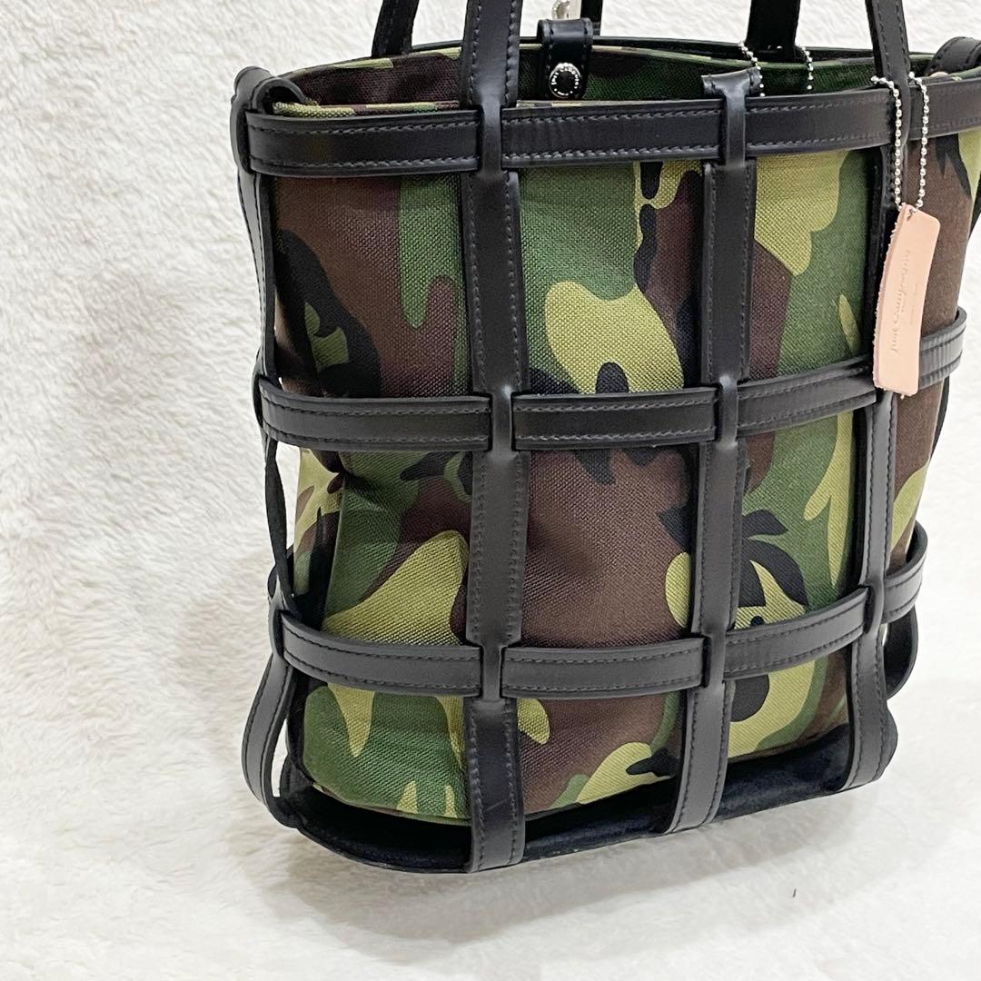 just campagne シャストカンパーニュ　バスケットバッグ セット　迷彩