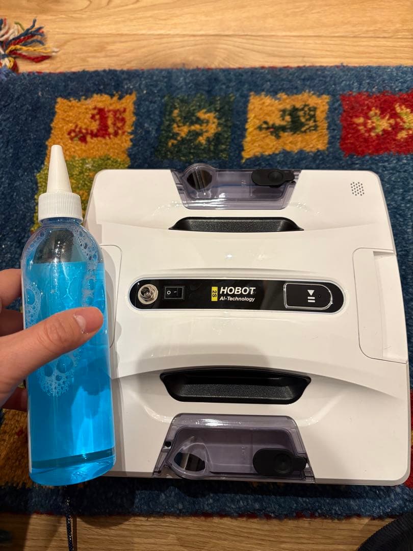 HOBOT-2S　窓掃除ロボット　クリーニングクラス・洗浄液付き