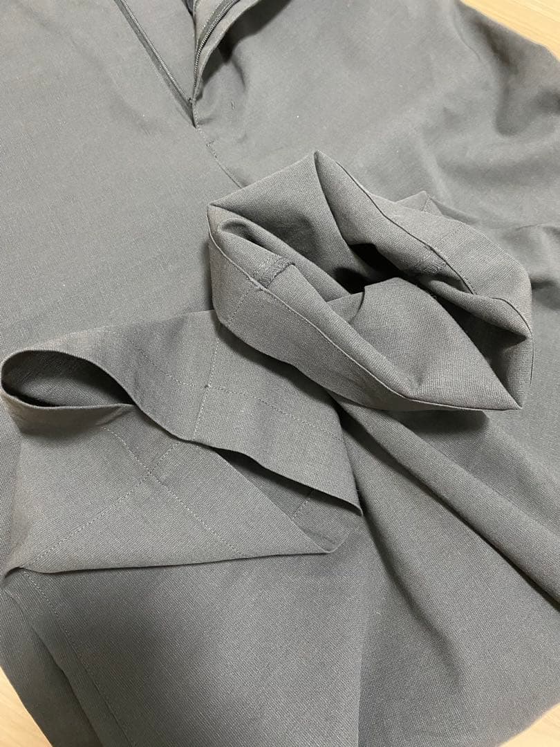 [極美品]Cornier コルニエ ワイドパンツ チャコール サイズS 洗濯可能