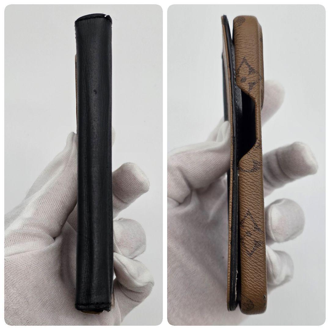 ルイヴィトン iphone15pro 手帳ケース フィリオ モノグラムリバース