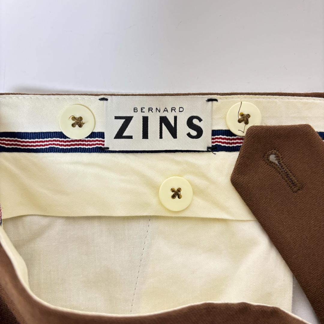 ハ*ル様 BERNARD ZINS BAC サキソニー パンツ キャメル 40