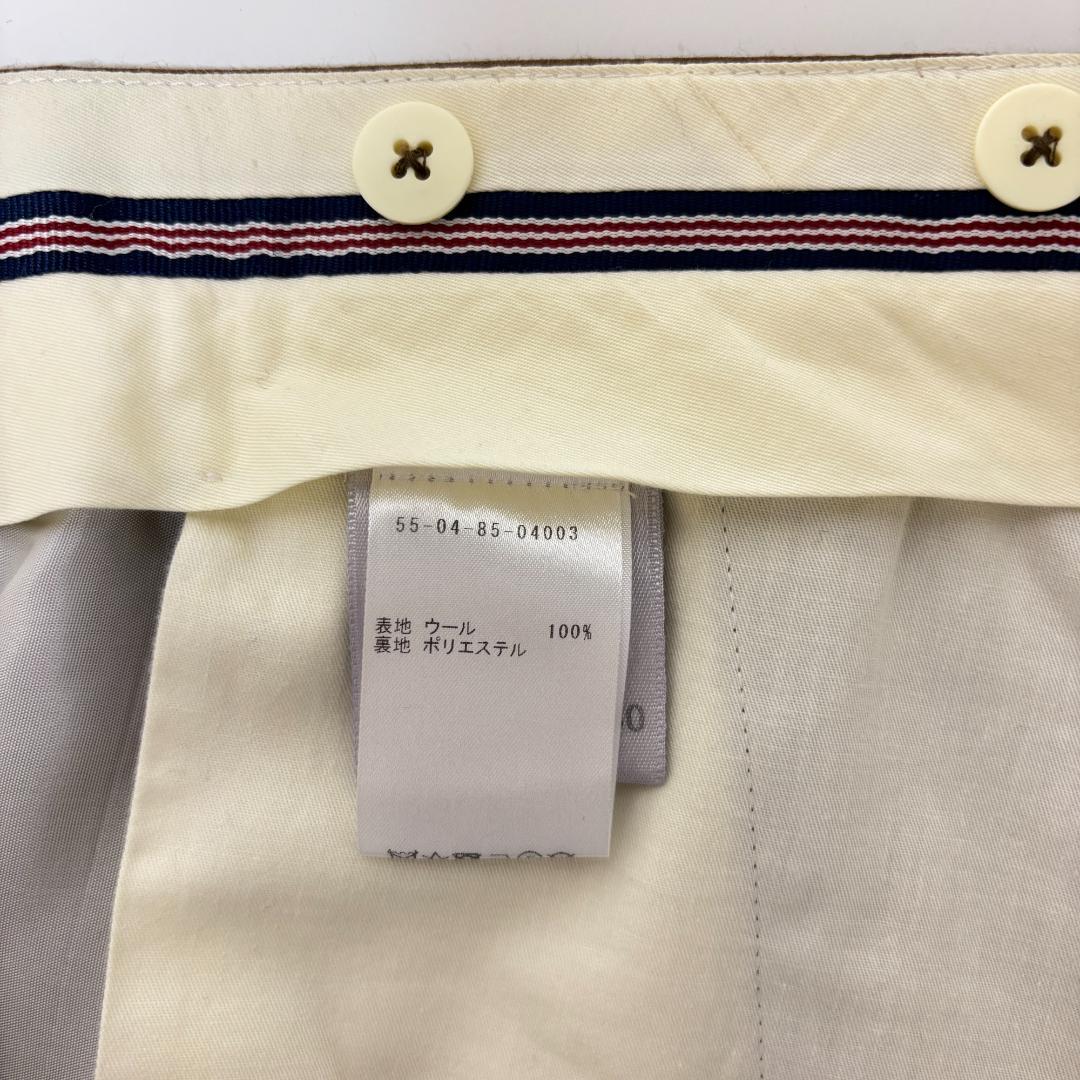 ハ*ル様 BERNARD ZINS BAC サキソニー パンツ キャメル 40