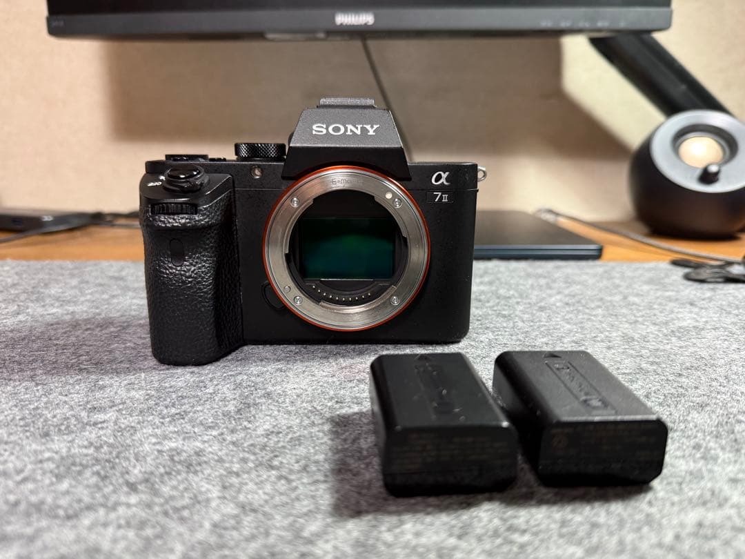 SONY α7 II ボディILCE-7M2 +純正バッテリー2個
