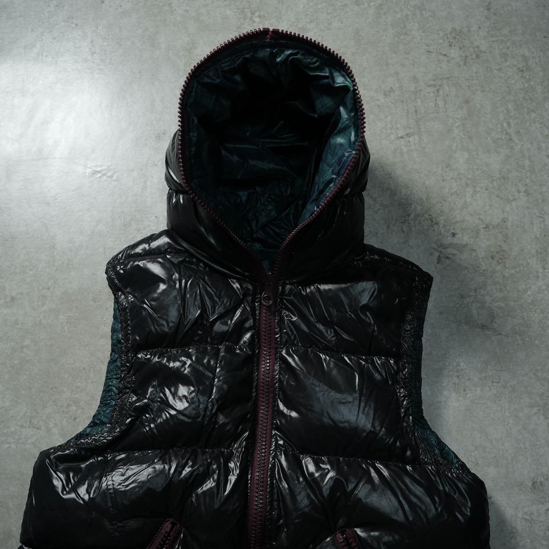 y2k DUVETICA ダウンベスト リバーシブル ブラックウォッチ グランジ