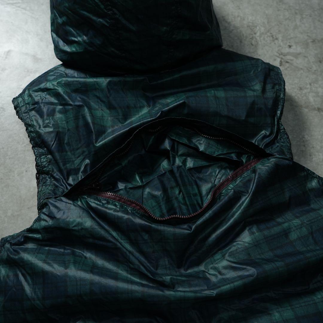 y2k DUVETICA ダウンベスト リバーシブル ブラックウォッチ グランジ