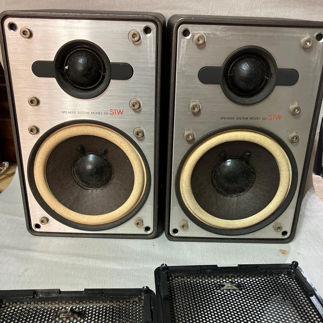 東芝 Aurex SPEAKER SISTEM SS-S1W ペアスピーカー