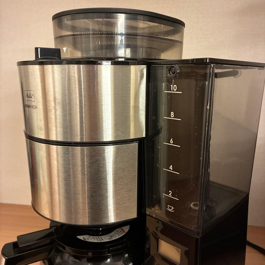 melitta メリタ AFT1021-1Bミル付き全自動コーヒーメーカー