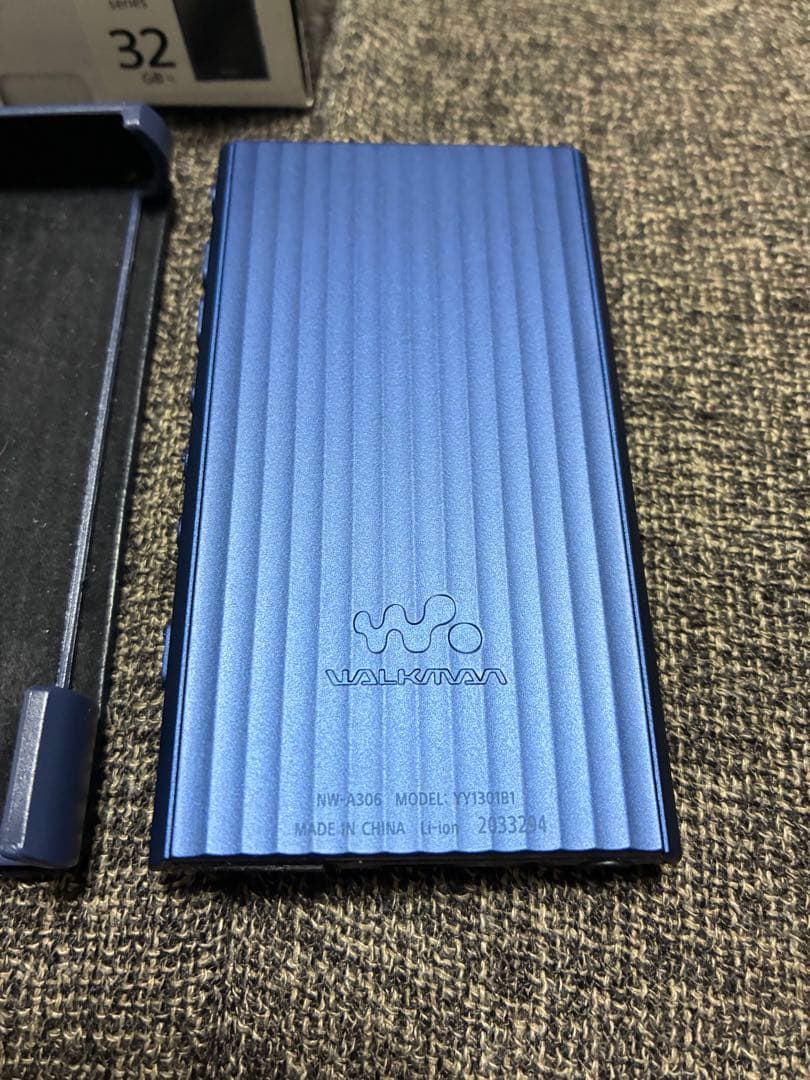 SONY WALKMAN NW-A306 32GB ブルー 純正ケース SD付き