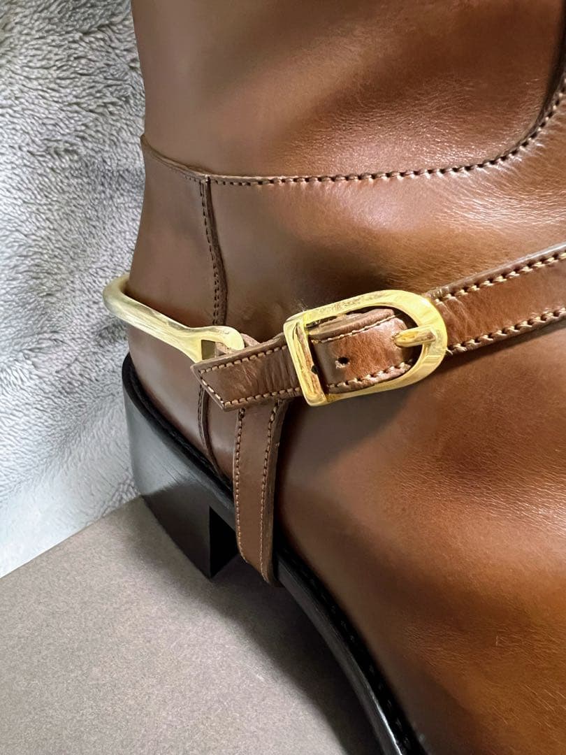 SARTORE（サルトル）ロングブーツ/ブラウン/サイズ37/