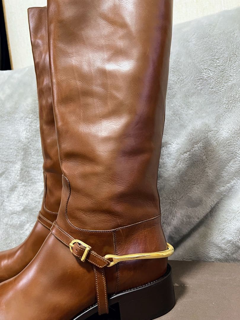 SARTORE（サルトル）ロングブーツ/ブラウン/サイズ37/