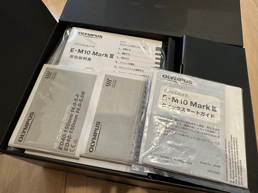 OLYMPUS OM-D EM10 Mark ⅲ レンズ×3