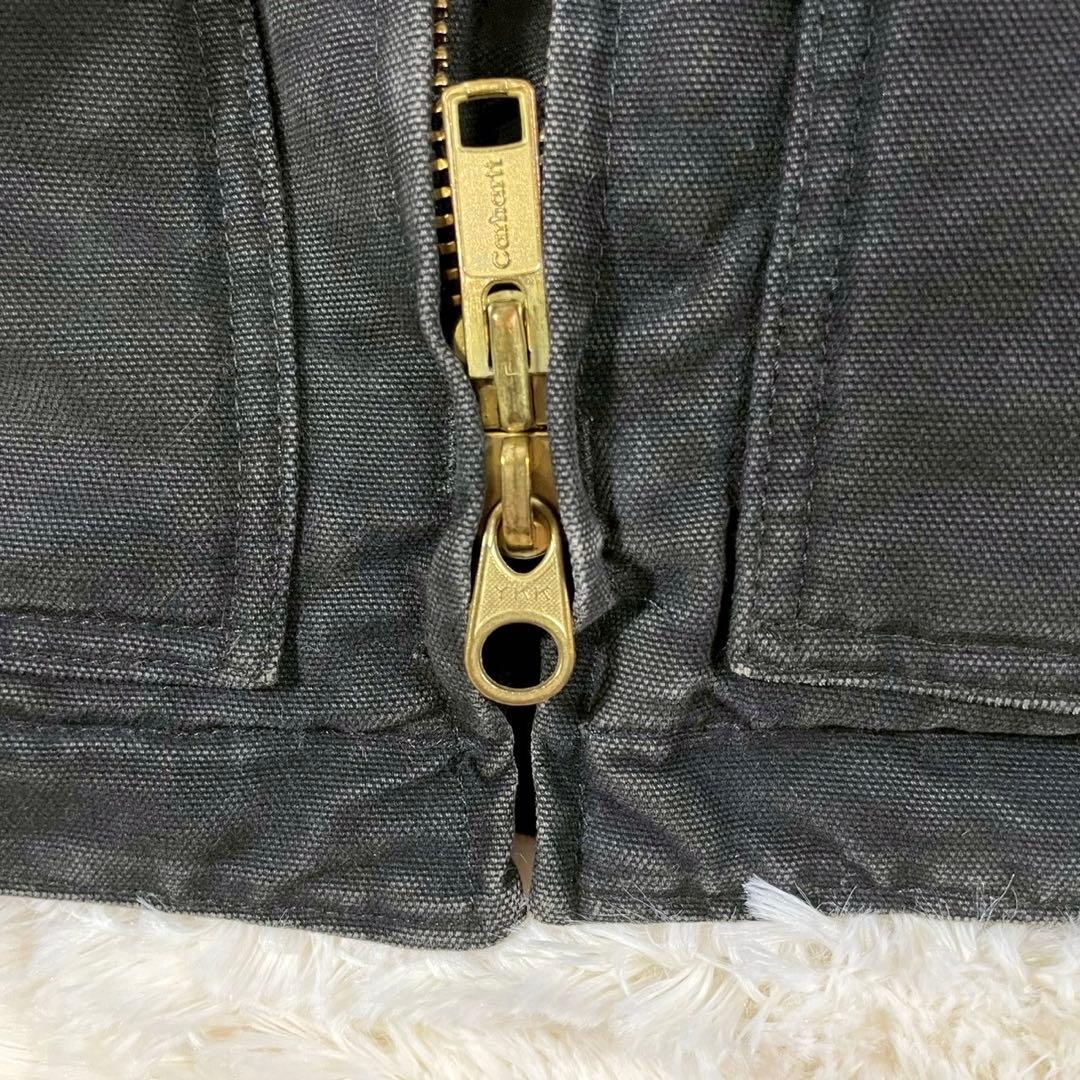 00s カーハート ダックジャケット 裏ボア メキシコ製 ブラック 黒 2XL