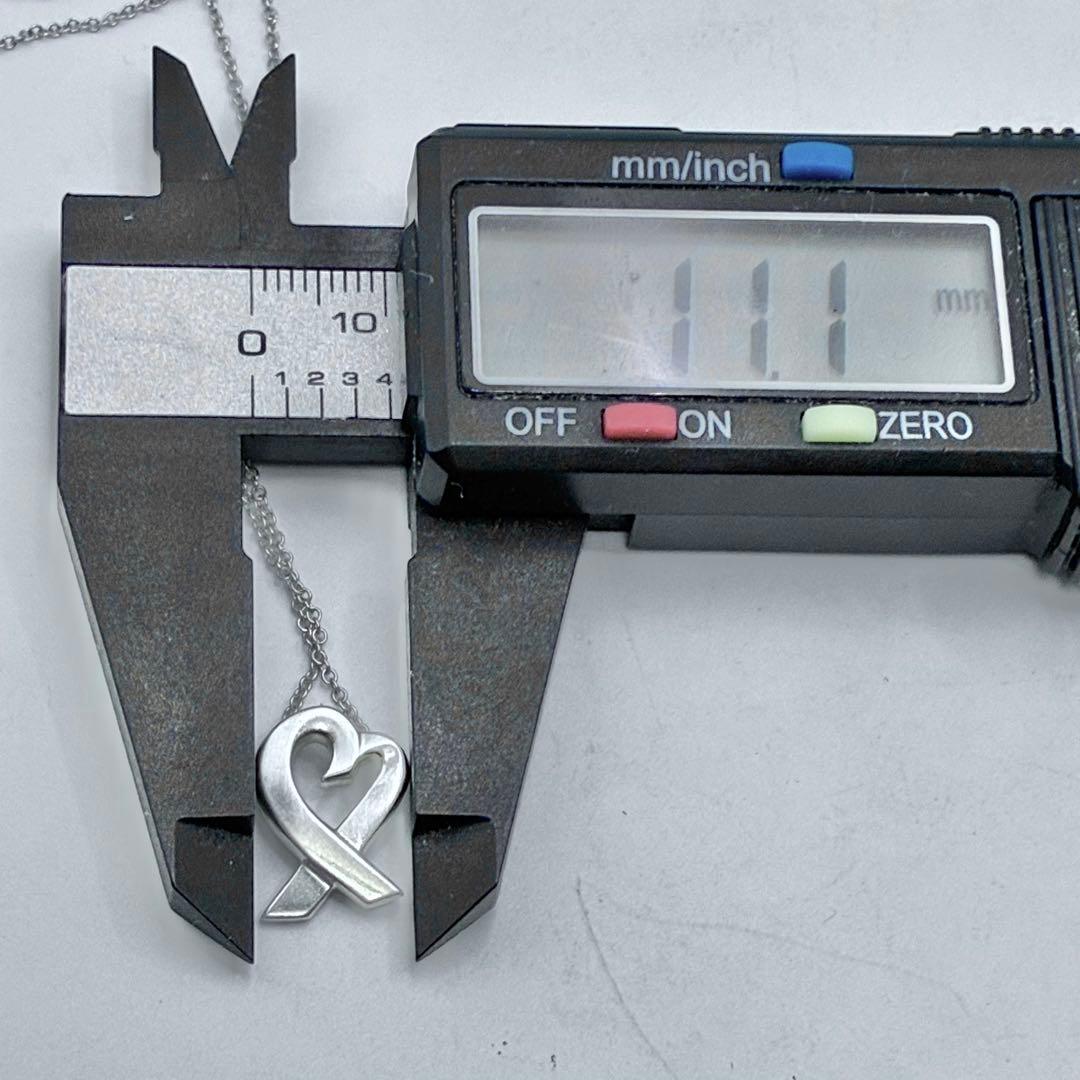 ティファニー　ラビングハート　ミニ　ネックレス　パロマピカソ　シルバー　美品