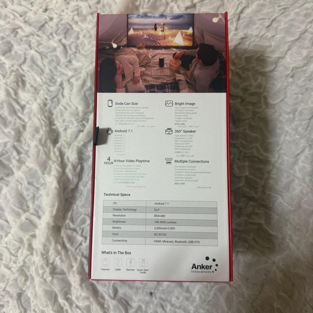 NEBULACapsulePocketProjector ポケットプロジェクター