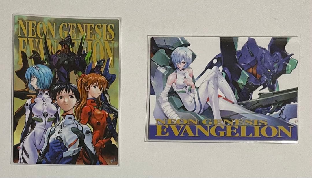 エヴァンゲリオン カードダスマスターズ リニューアル2003 プロモカード 2種