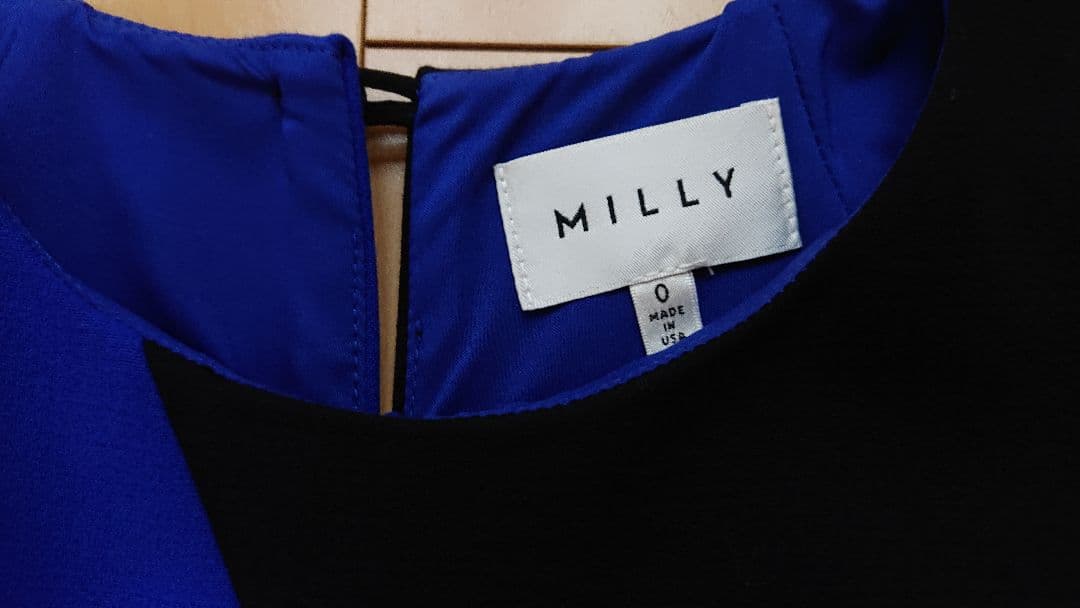 新品！Milly ミリー バイカラーワンピース 0