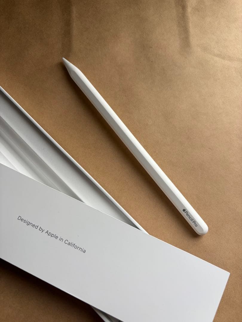 Apple Pencil Pro ほぼ未使用 動作確認のみ