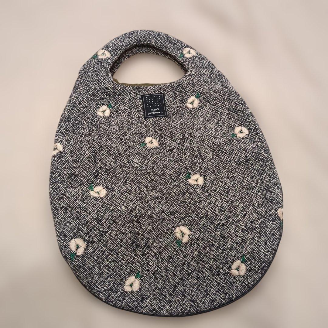 #ミナペルホネン#エッグバッグ#美品