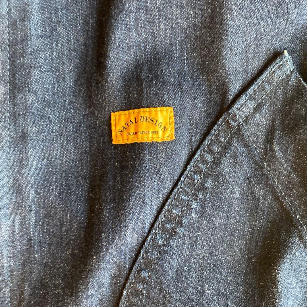 NATAL DESIGN ネイタルデザイン　デニム　センタージップオーバーオール