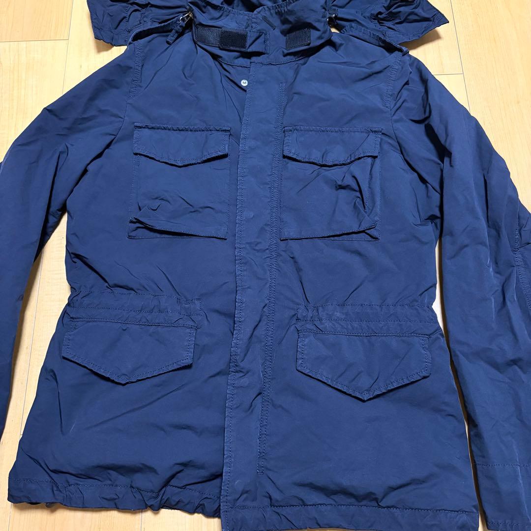 アスペジ ASPESI M-65ジャケットthemore ライナー付 Sネイビー