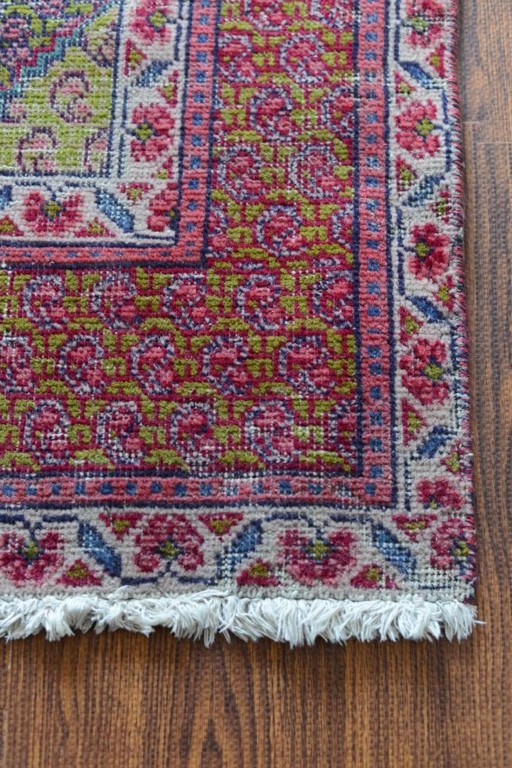 【希少・送料込み】ビンテージラグ　絨毯　ギャッベ　キリム