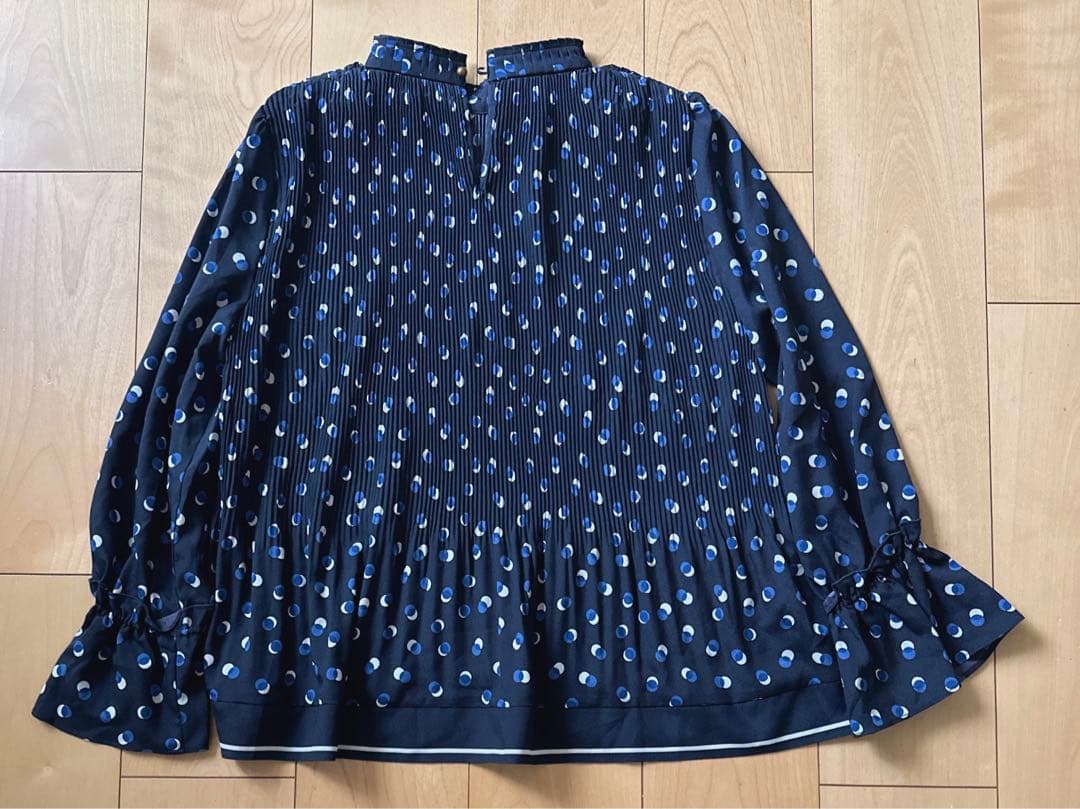 MORABITO SPELL スクエアドット ブラウス シャツ プルオーバー