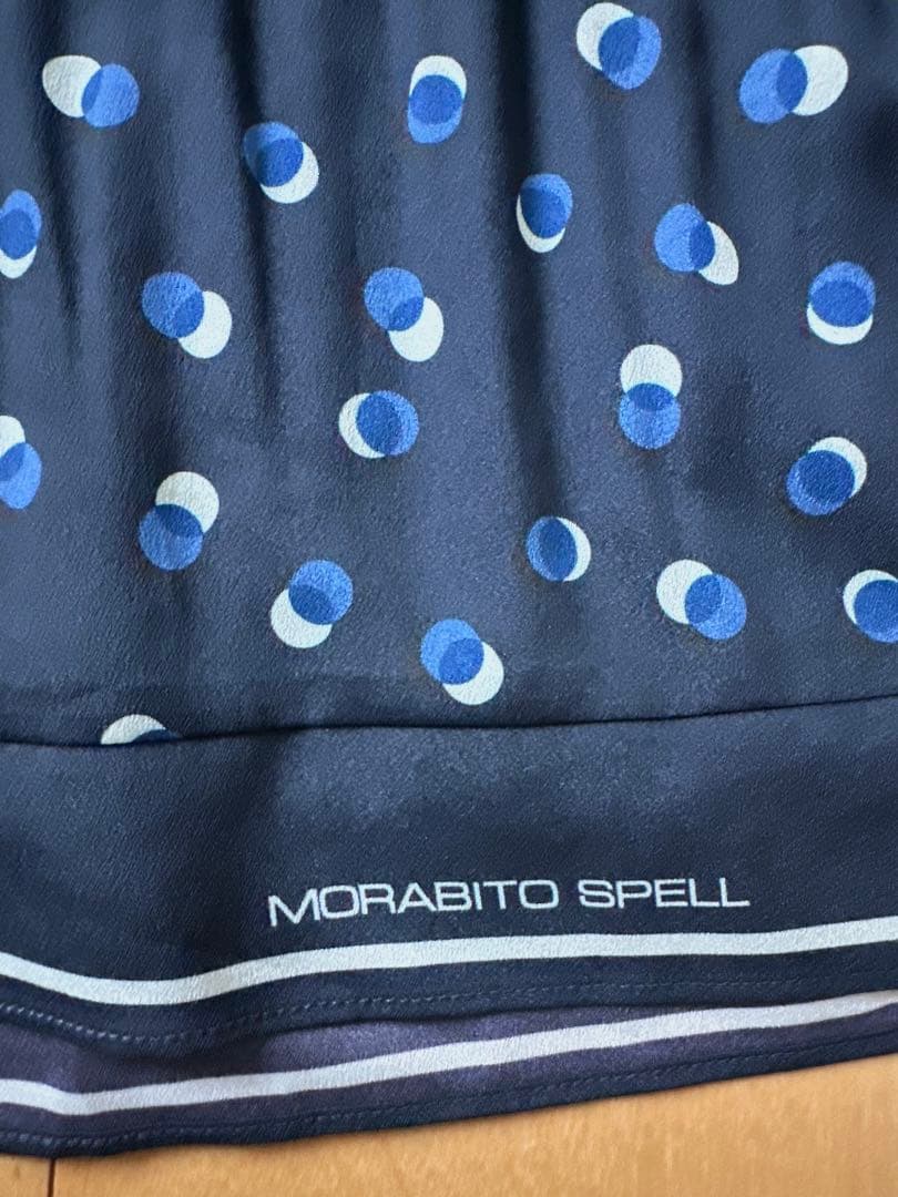 MORABITO SPELL スクエアドット ブラウス シャツ プルオーバー