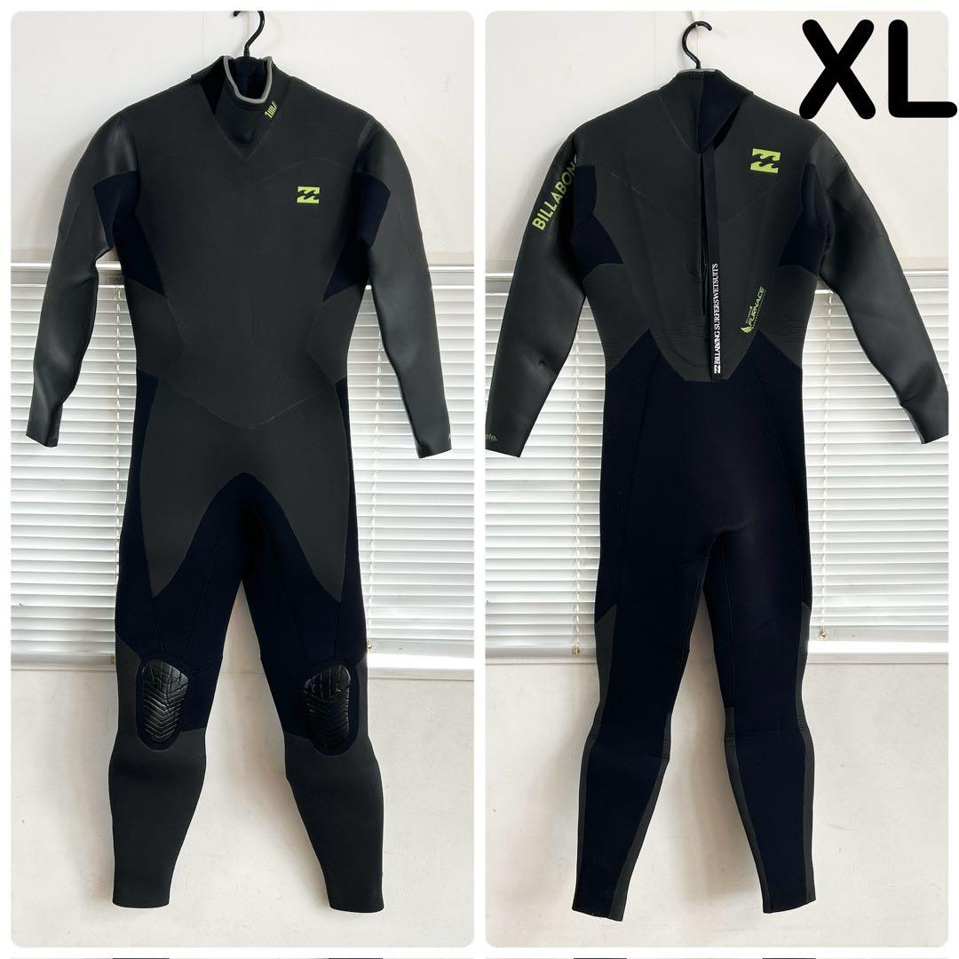 美品　BILLABONG セミドライ メンズ ウェットスーツ 裏起毛 XL