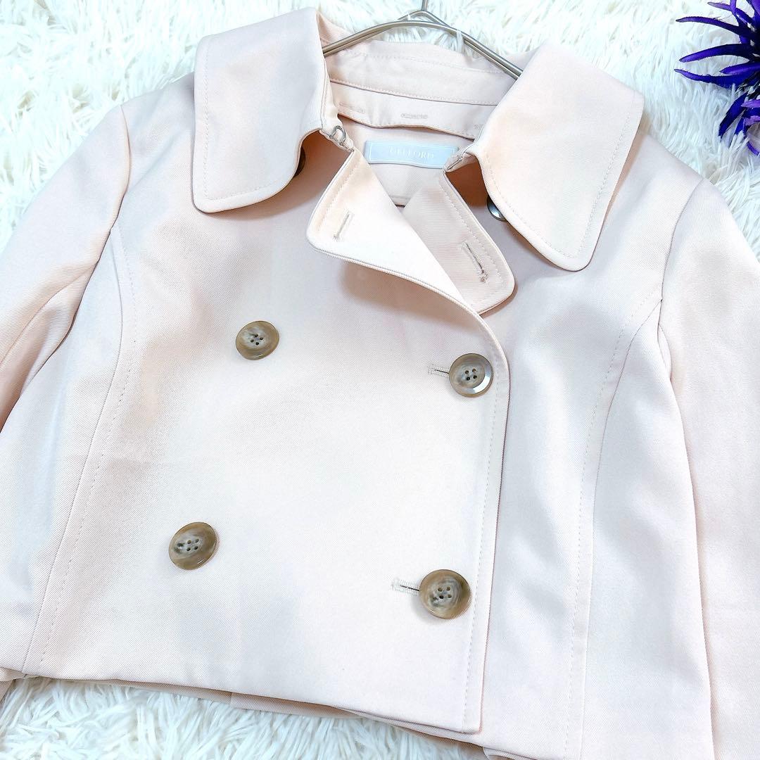 新品タグ付✨セルフォード キャンディースリーブ ショート トレンチジャケット