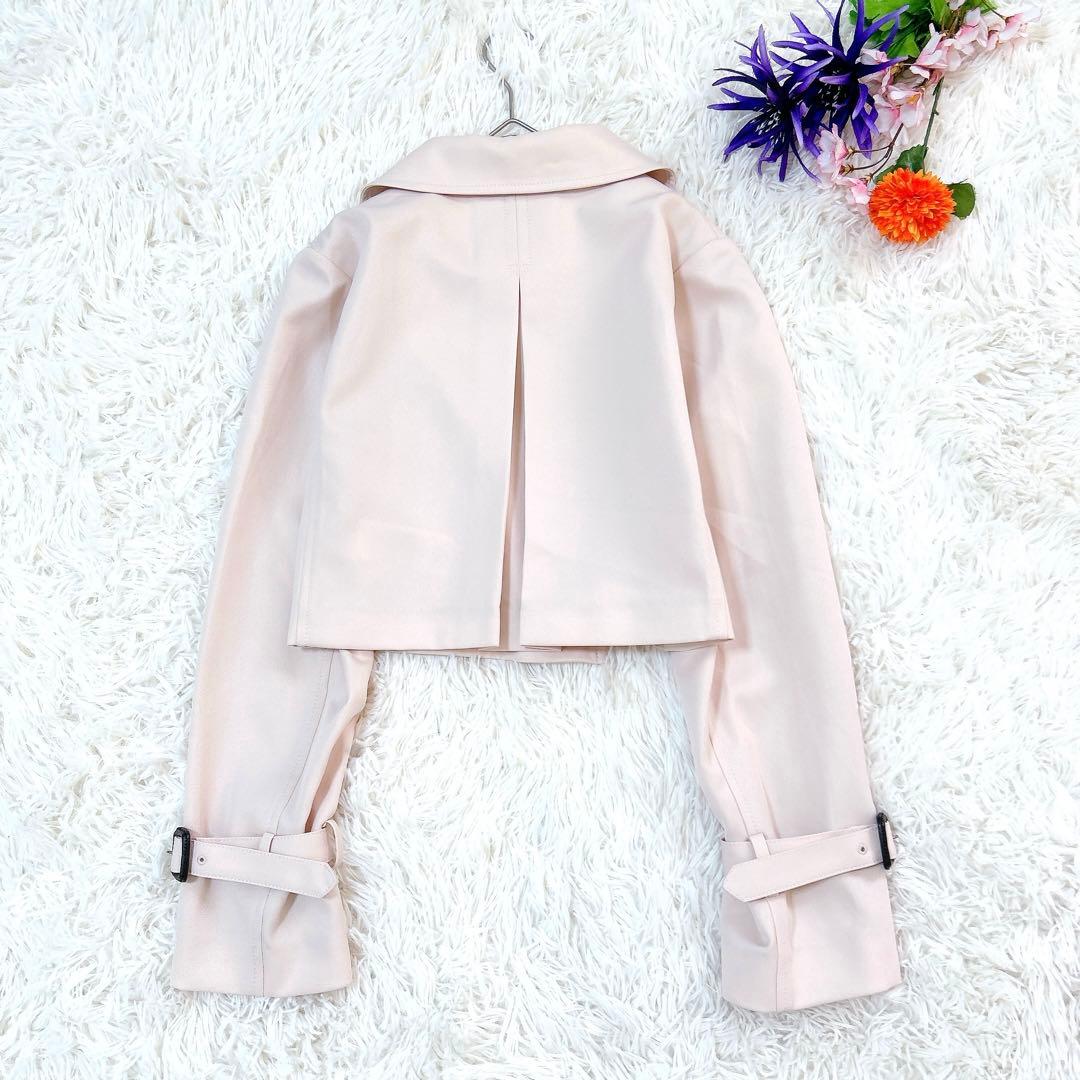 新品タグ付✨セルフォード キャンディースリーブ ショート トレンチジャケット