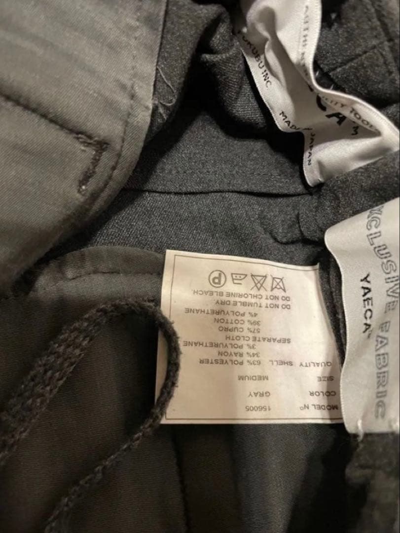 yaeca セットアップ　美品　サイズM