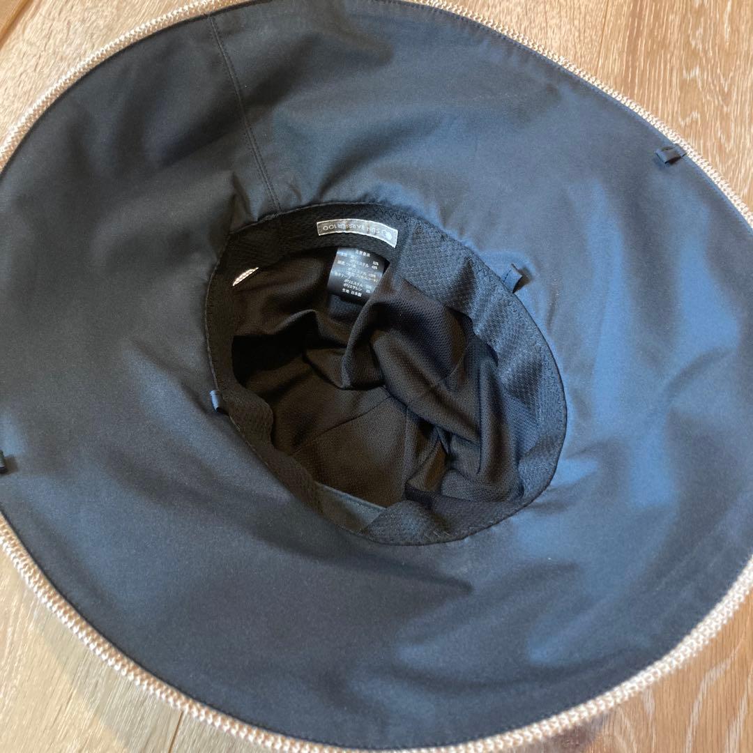 美品★サンバリア100 リネンサーモハット　ベージュ UV カット　帽子