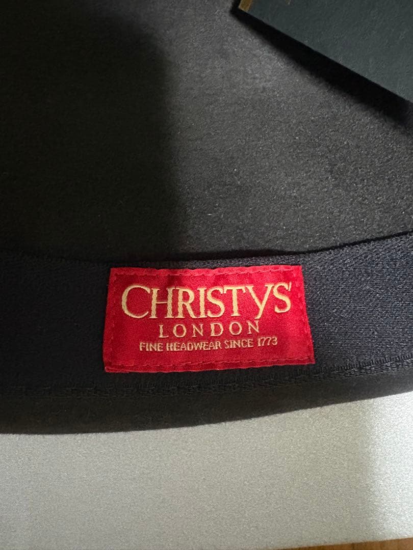 M/Lサイズ 新品 プリティーグリーン クリスティーズ ハット ブラック