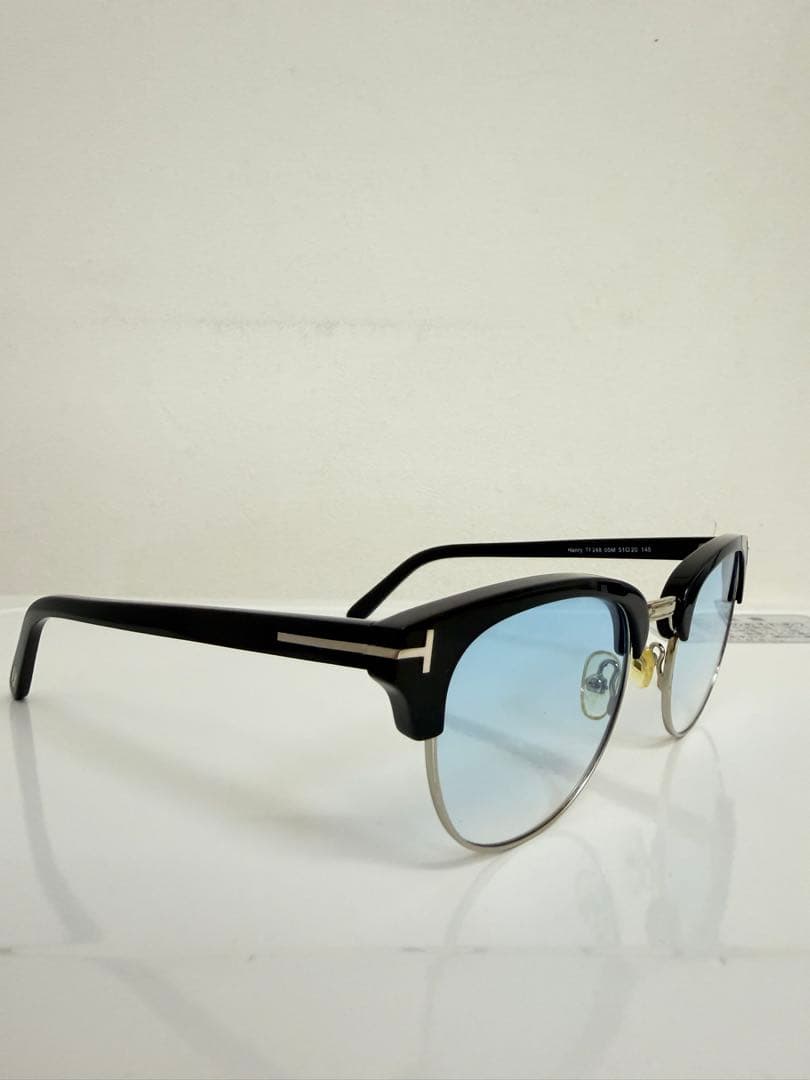 TOM FORD Henry TF248 05Mサーモント ブルーグラデーション